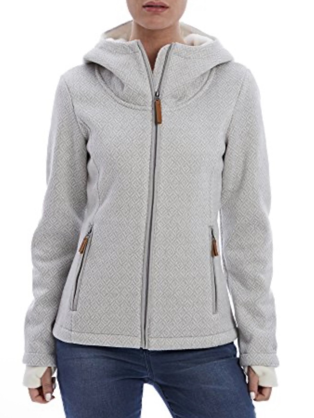 BENCH WOMEN’S “DOWNBEAT” THUMB HOLE JACKET 19” PTP